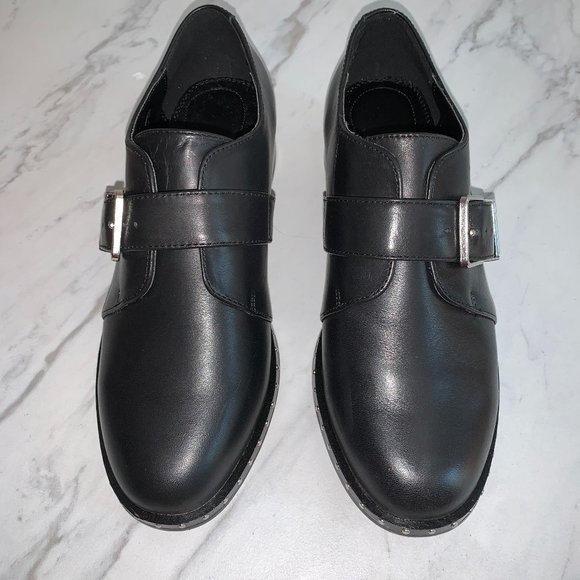 NIB KENZIE Black Leather Ankle Boot - Picture 2 of 4